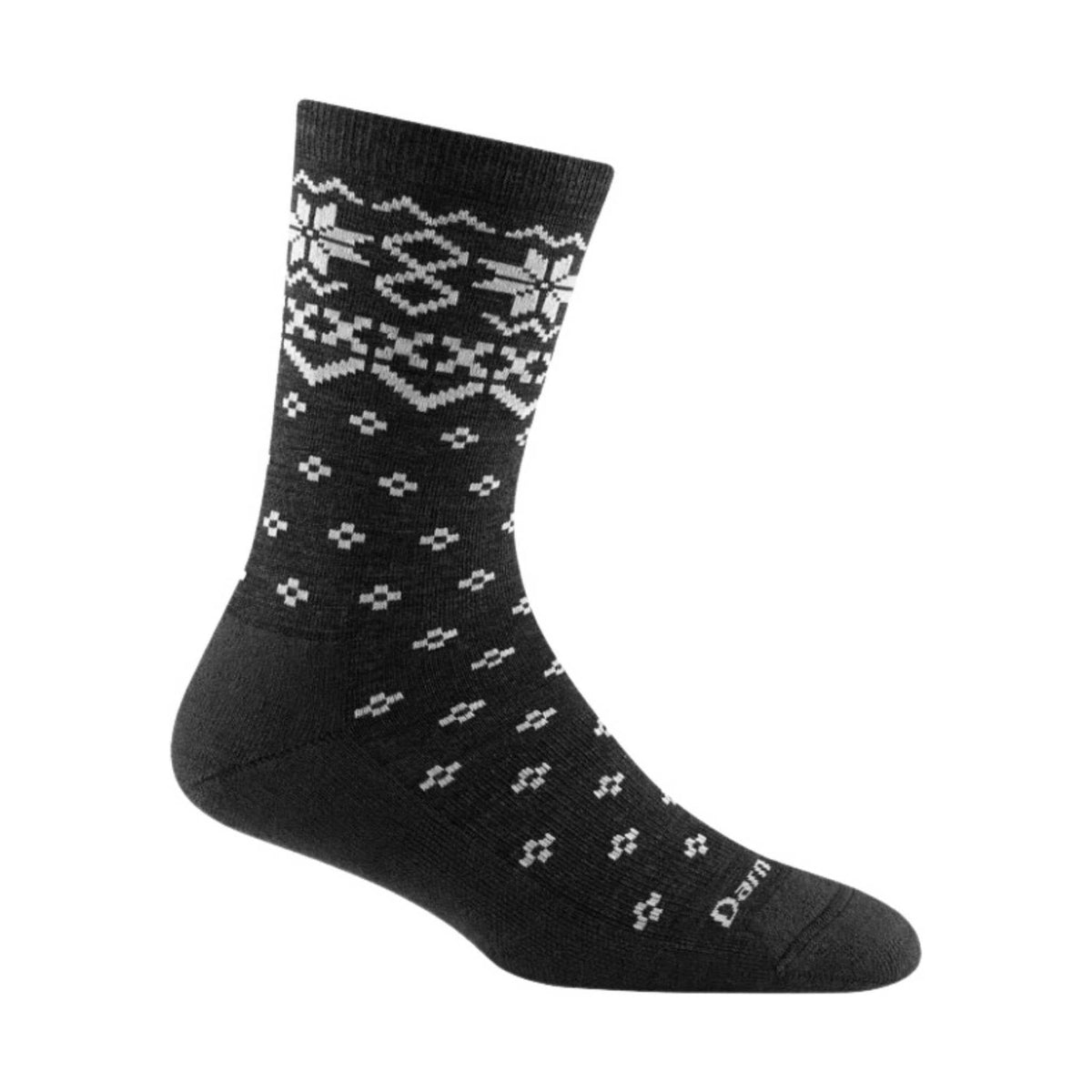 Darn Tough Vermont Women’s Shetland Crew Lightweight Lifestyle Sock – Charcoal