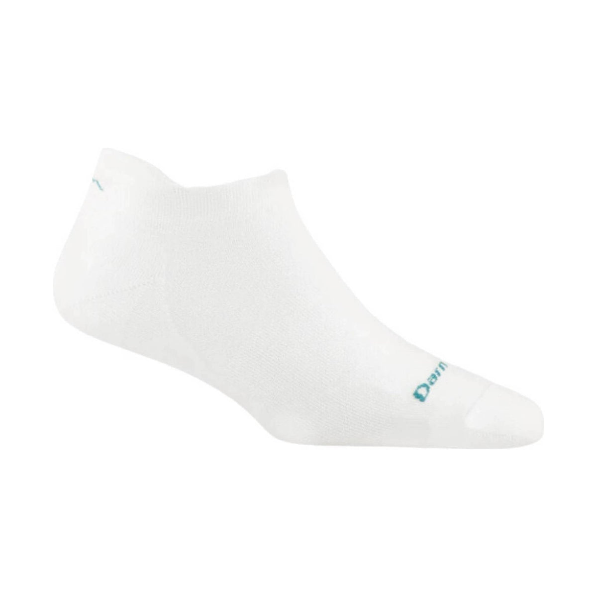 Darn Tough Vermont Women’s Ultra-Lightweight No Show Tab Running Sock – White