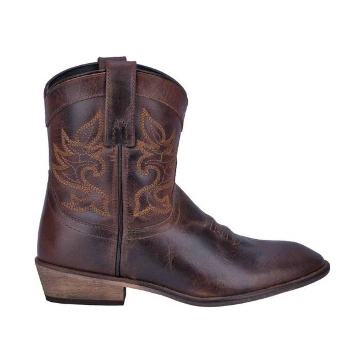 Dingo Women’s Willie Boot – Brown Leather