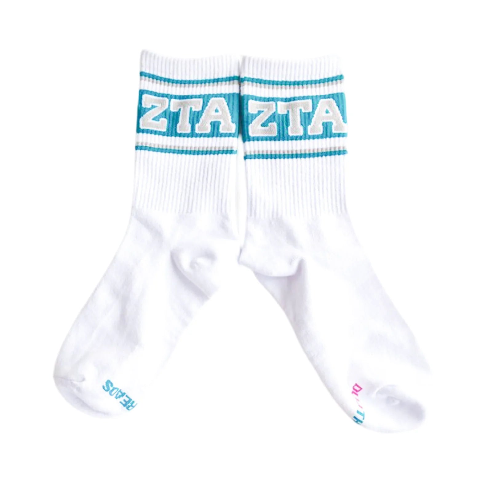 Duo Threads: Sorority Socks Zeta Tau Alpha