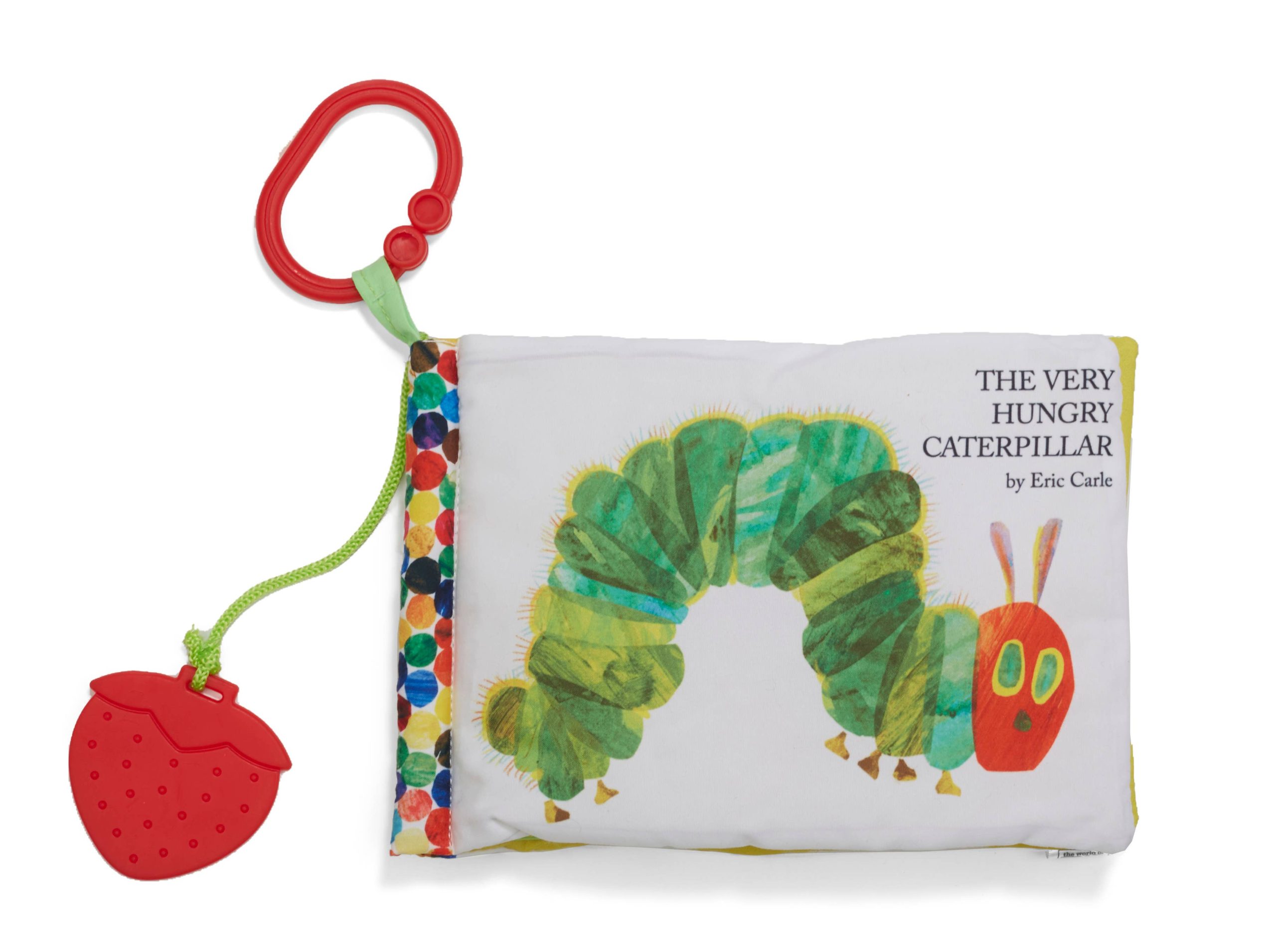 EC VHC Soft Book With Strawberry Teether