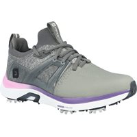 Ladies FootJoy HyperFlex 23 Previous Season Shoe Style Golf Shoe in Gray / Pink