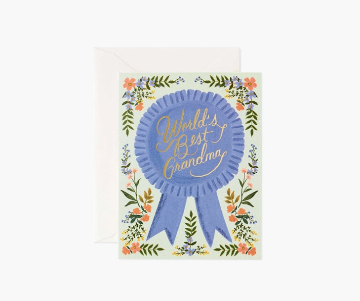 Rifle Paper Co. – World’s Best Grandma Card