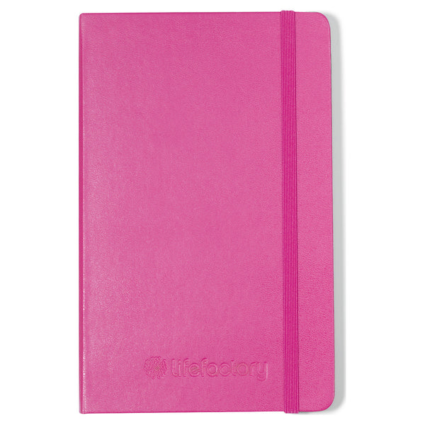 Moleskine Magenta Pink Hard Cover Ruled Large Notebook (5″ x 8.25″)