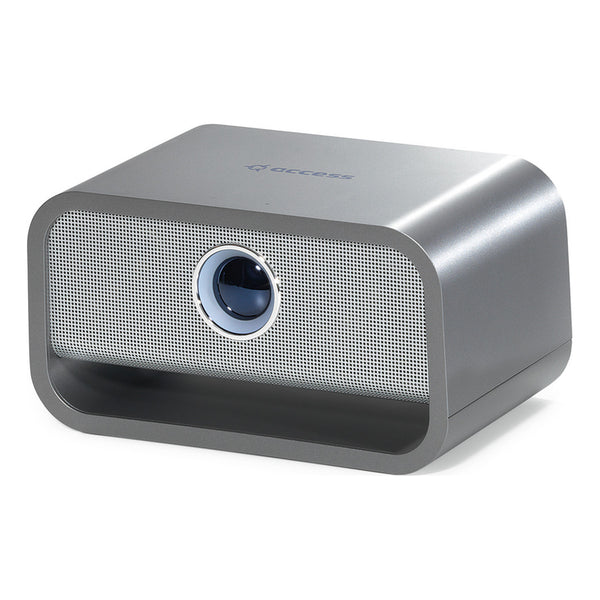 Brookstone Matte Graphite Big Blue Studio Bluetooth Speaker