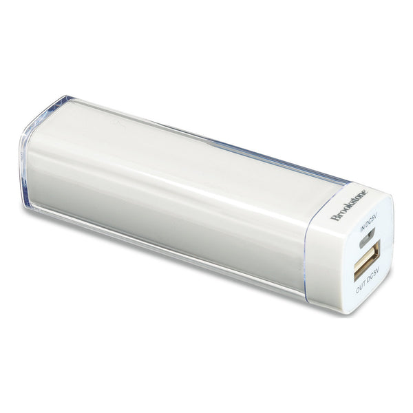 Brookstone White Surge Power Bank (2200 mAh)