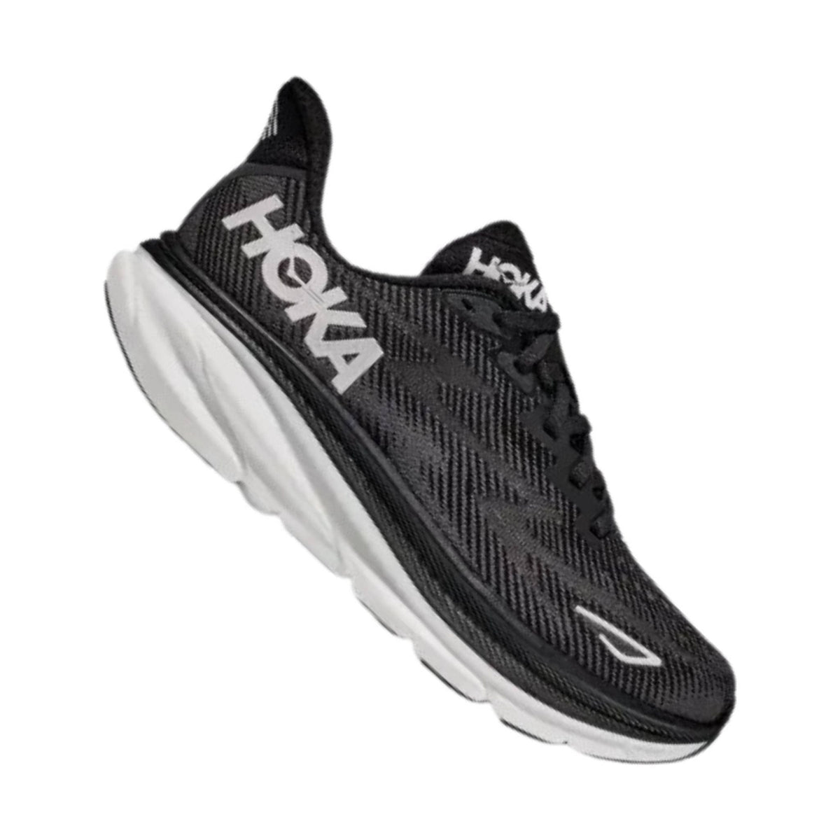 HOKA Women’s Clifton 9 – Black/White