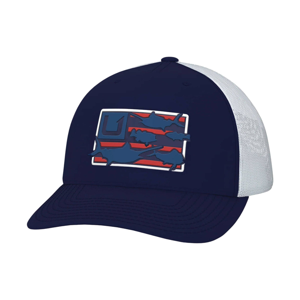 Huk Trophy Flag Trucker Hat – Naval Academy