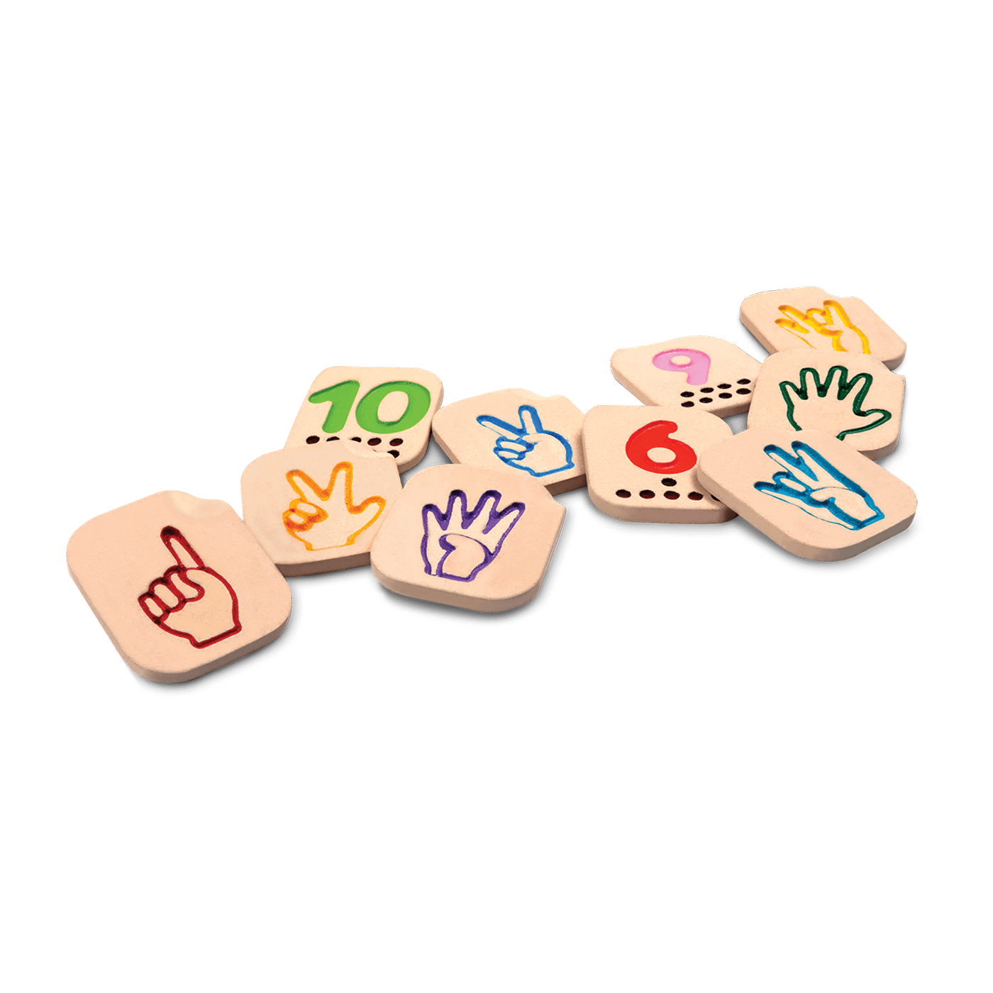 Plan Toys – Hand Sign Numbers