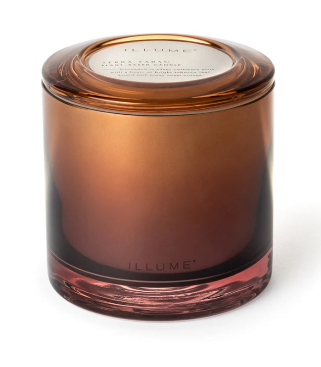 Statement Glass Candle – Terra Tabac