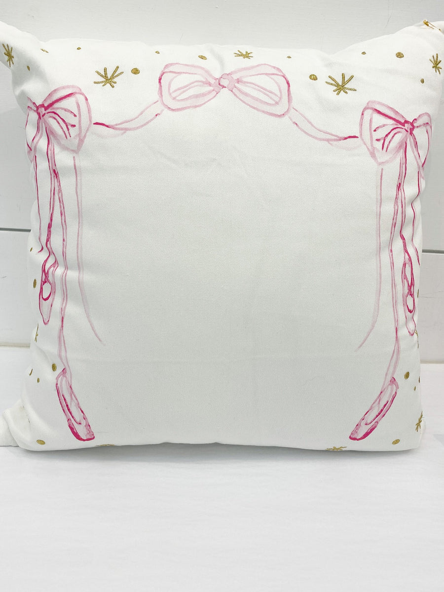 Ballet Shoes Pillow