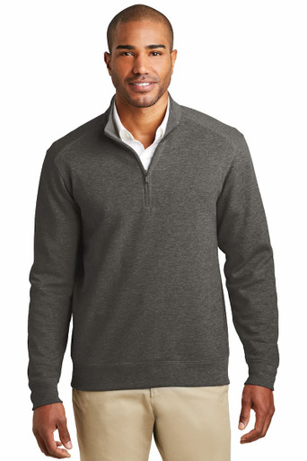 Port Authority K807 Interlock 1/4 Zip