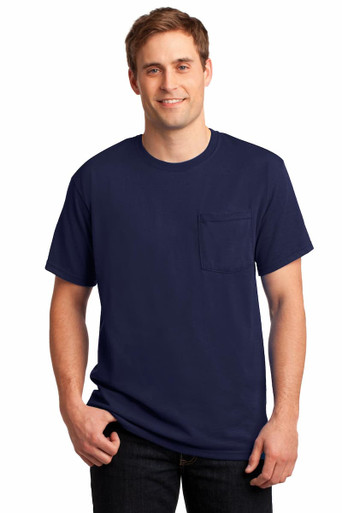 Jerzees 29MP Dri Power 50/50 Cotton/Poly Pocket T Shirt