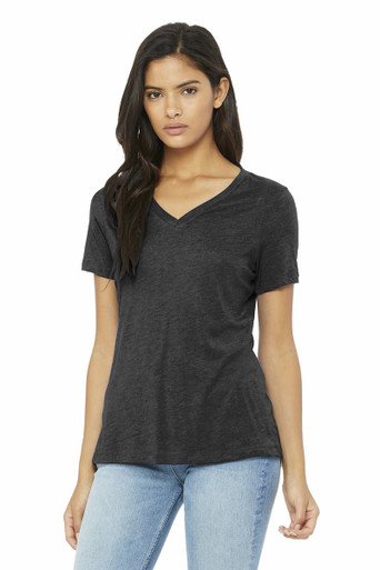 BELLA+CANVAS BC6415 Women’s Relaxed Triblend V Neck Tee