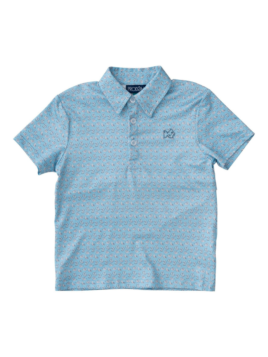 Pro Performance Polo – Oyster Print