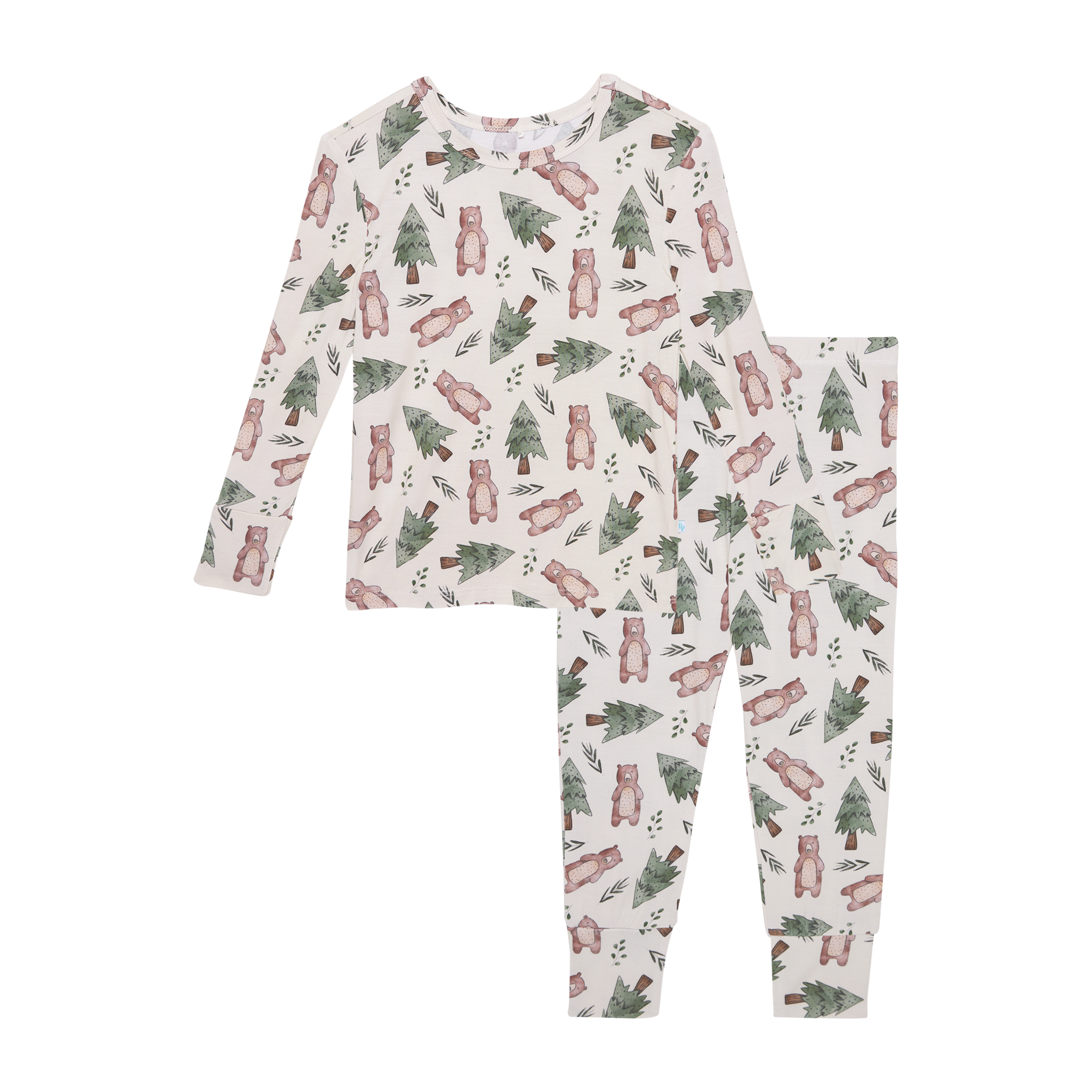 Beary | Long Sleeve Basic Pajama Set