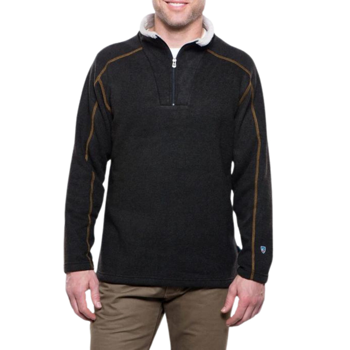 Kuhl Men’s Europa Quarter Zip – Charcoal