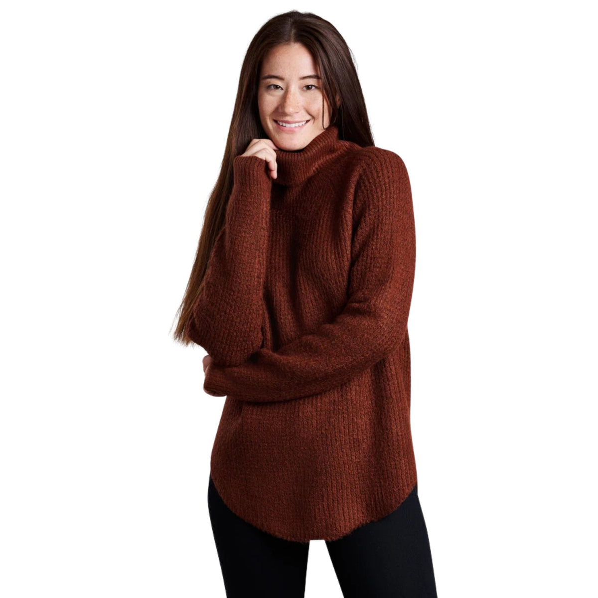 Kuhl Women’s Sienna Sweater – Cinnamon