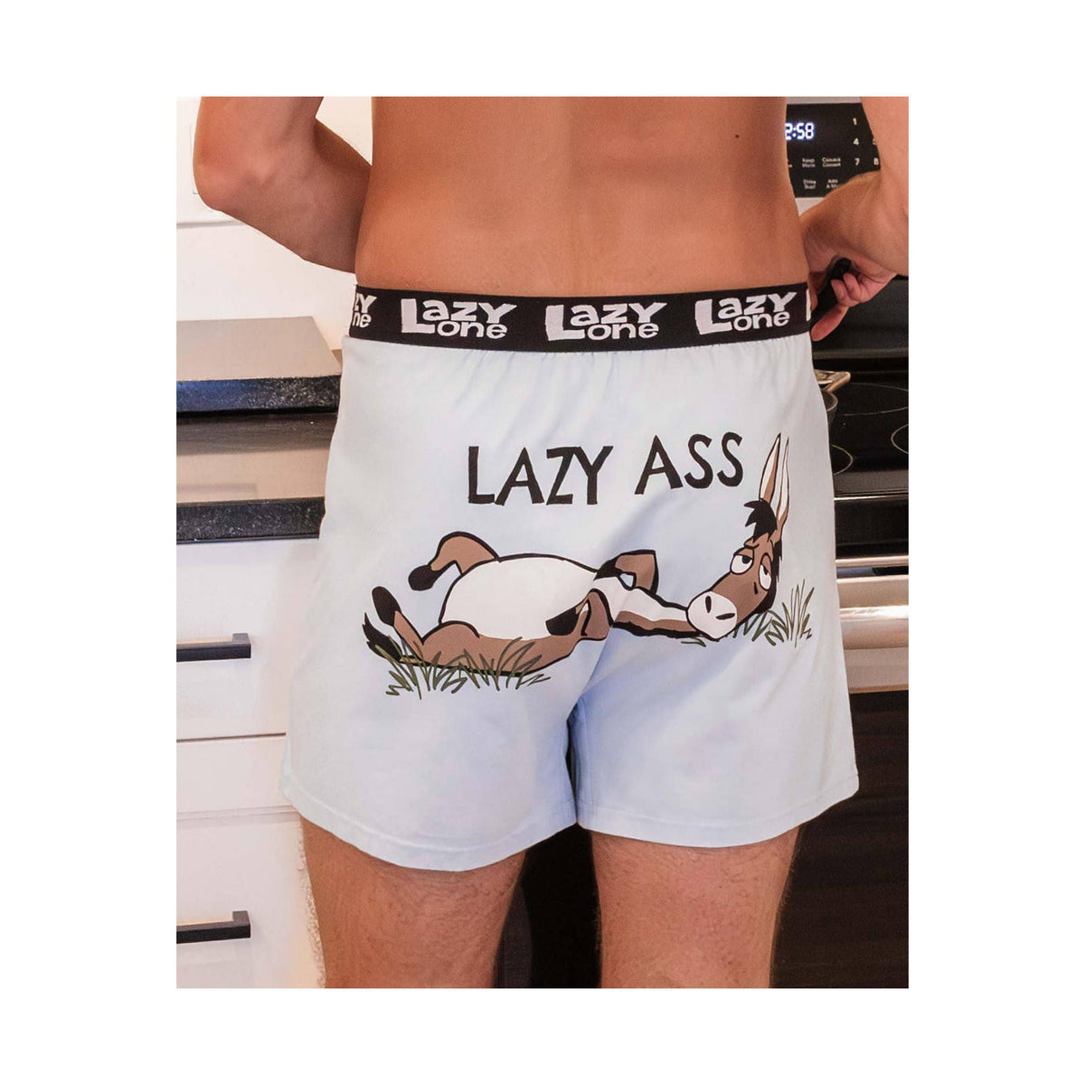 Lazy One Men’s Lazy Ass Boxer – Blue – ONLINE STORE CREDIT/EXCHANGE ONLY