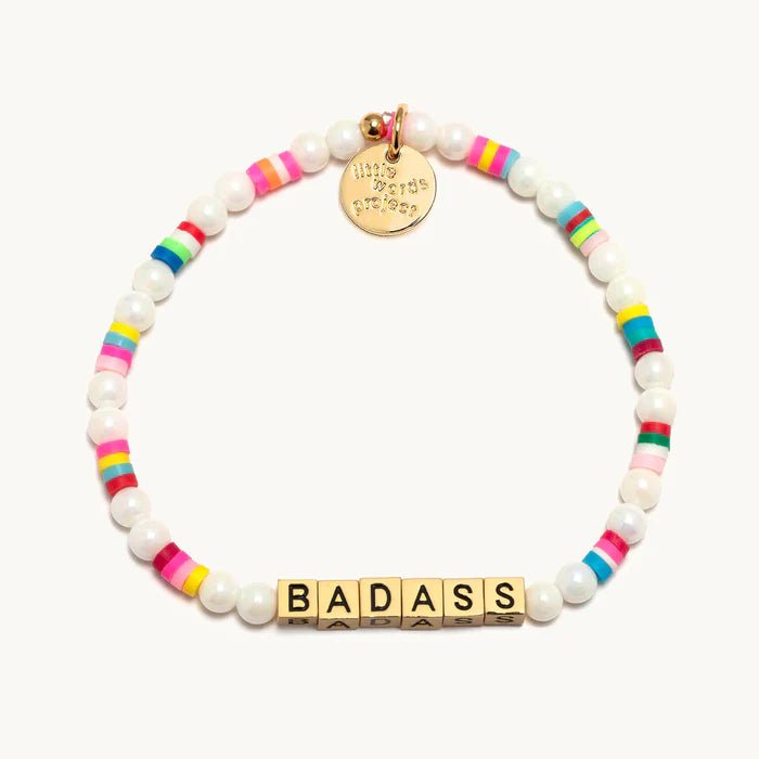 Little Word Project: “Badass” in Firecracker Bracelet