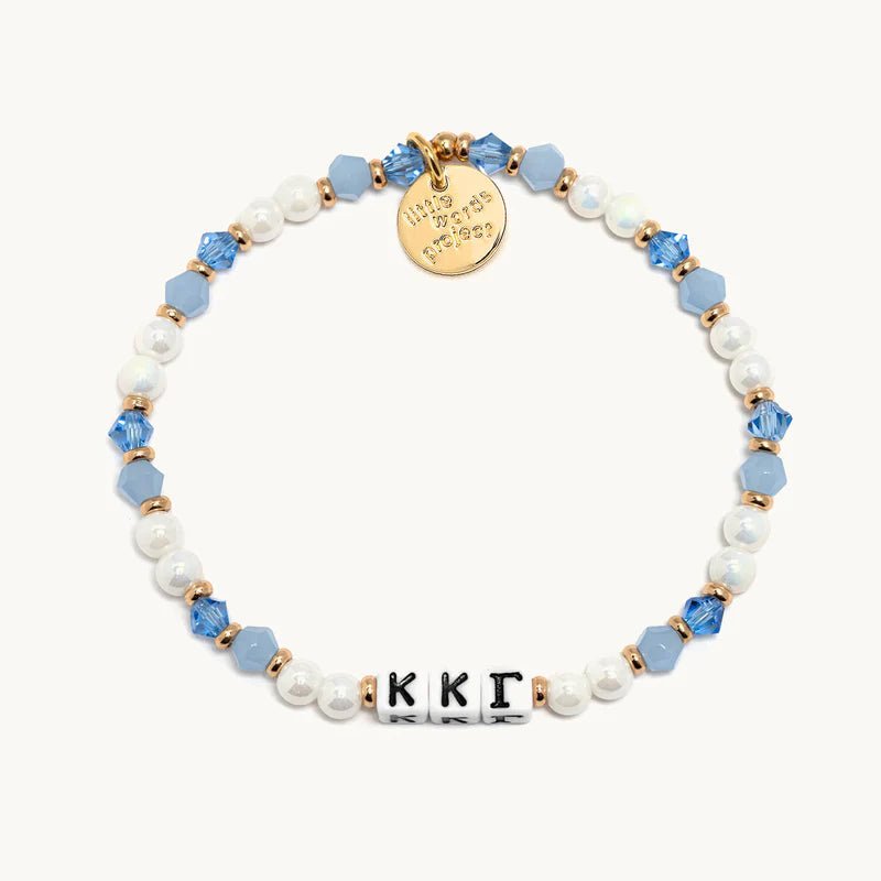 Little Words Project: Kappa Kappa Gamma Sorority bracelet