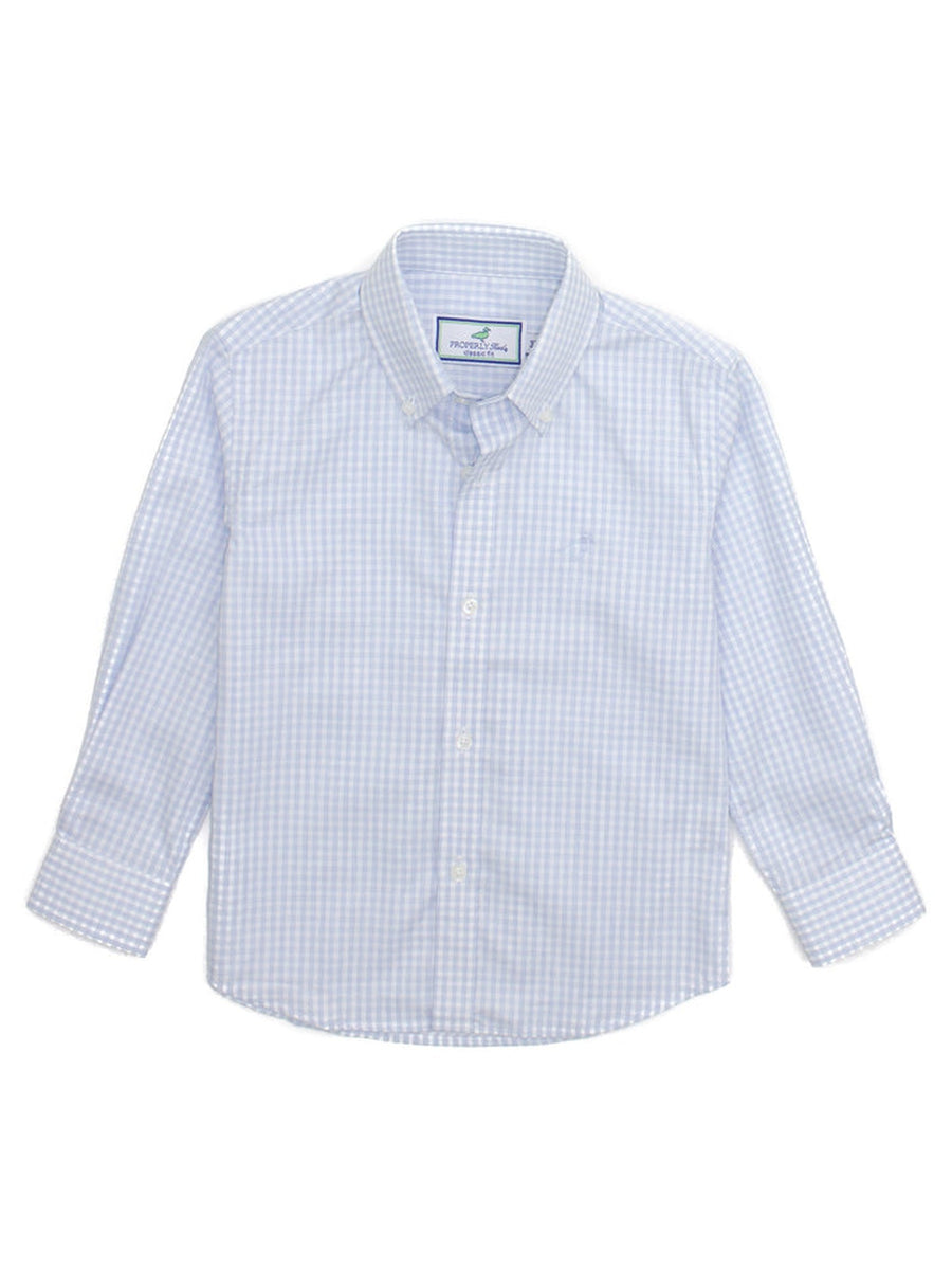 Park Avenue Dress Shirt – Cloud Check