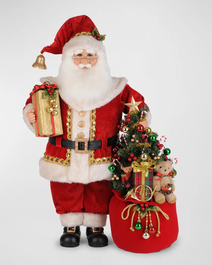 Karen Didion Lighted CHRISTMAS SPIRIT Santa ~ SALE!