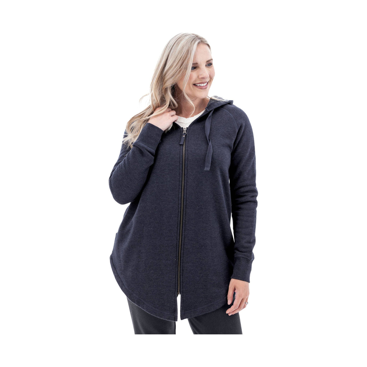 Old Ranch Women’s River Oversized Fleece Hoodie – Black Iris – ONLINE STORE CREDIT/EXCHANGE ONLY