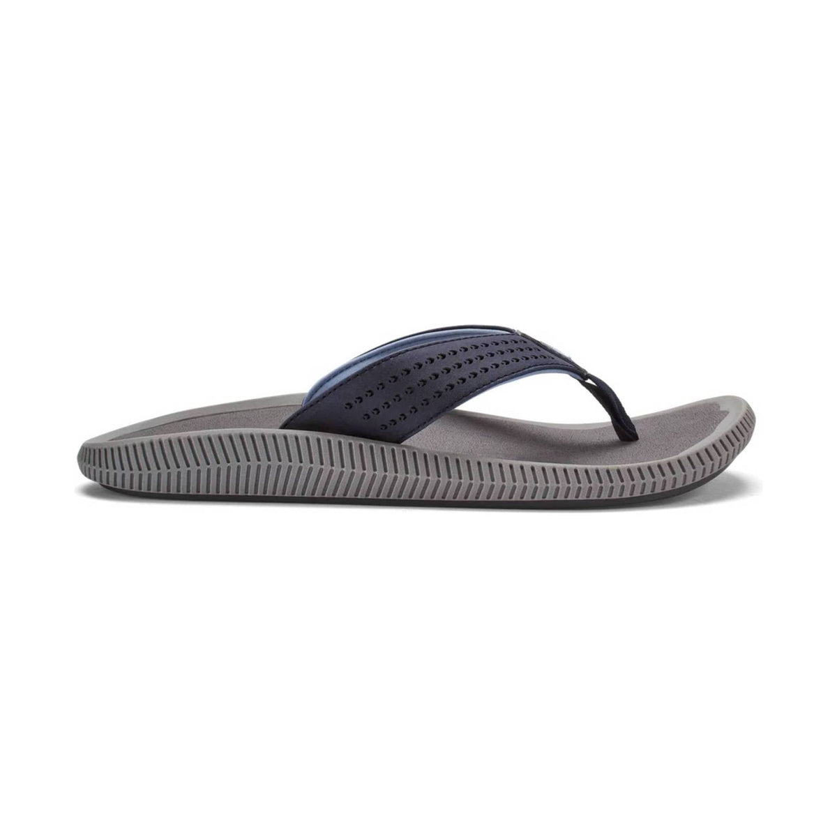 Olukai Men’s Ulele Flip Flop – Blue Depth / Charcoal