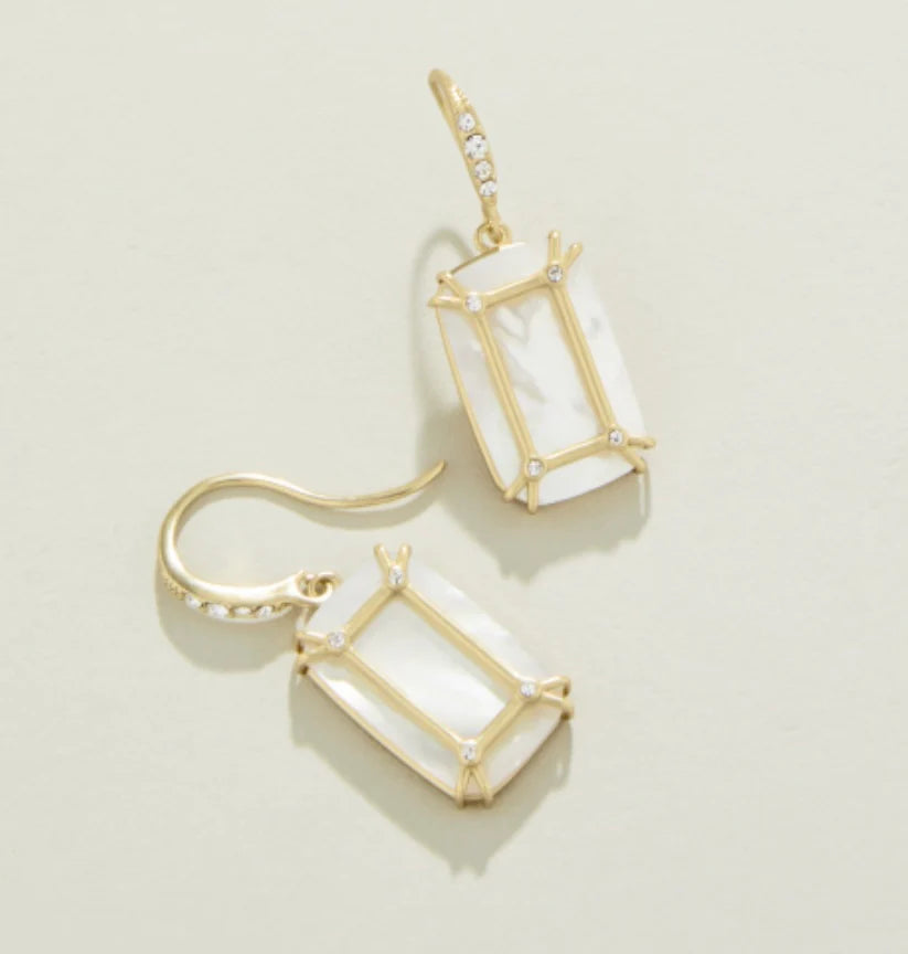 Spartina 449 Window Earrings – Mother Of Pearl