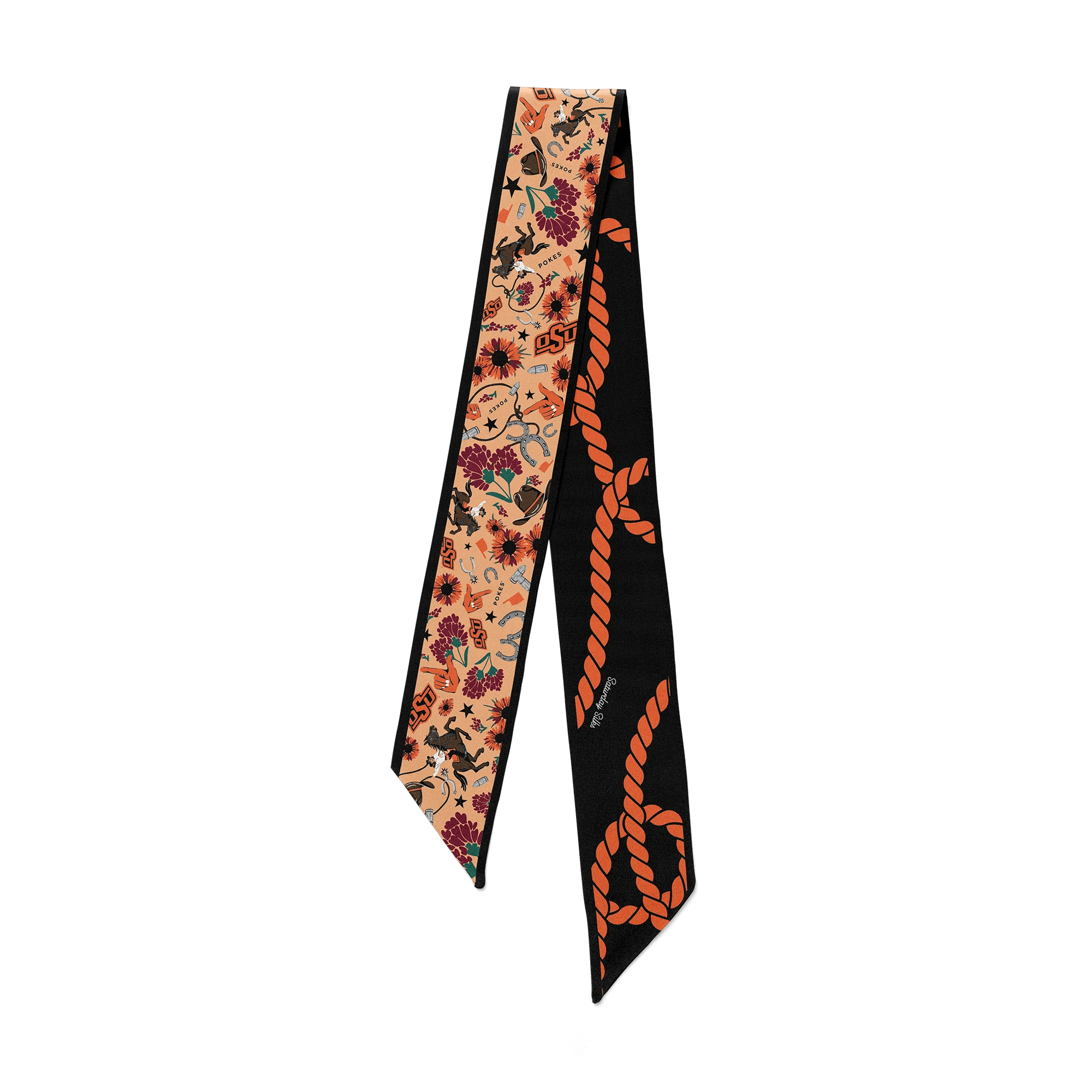 OSU Cowboys Skinny Scarf