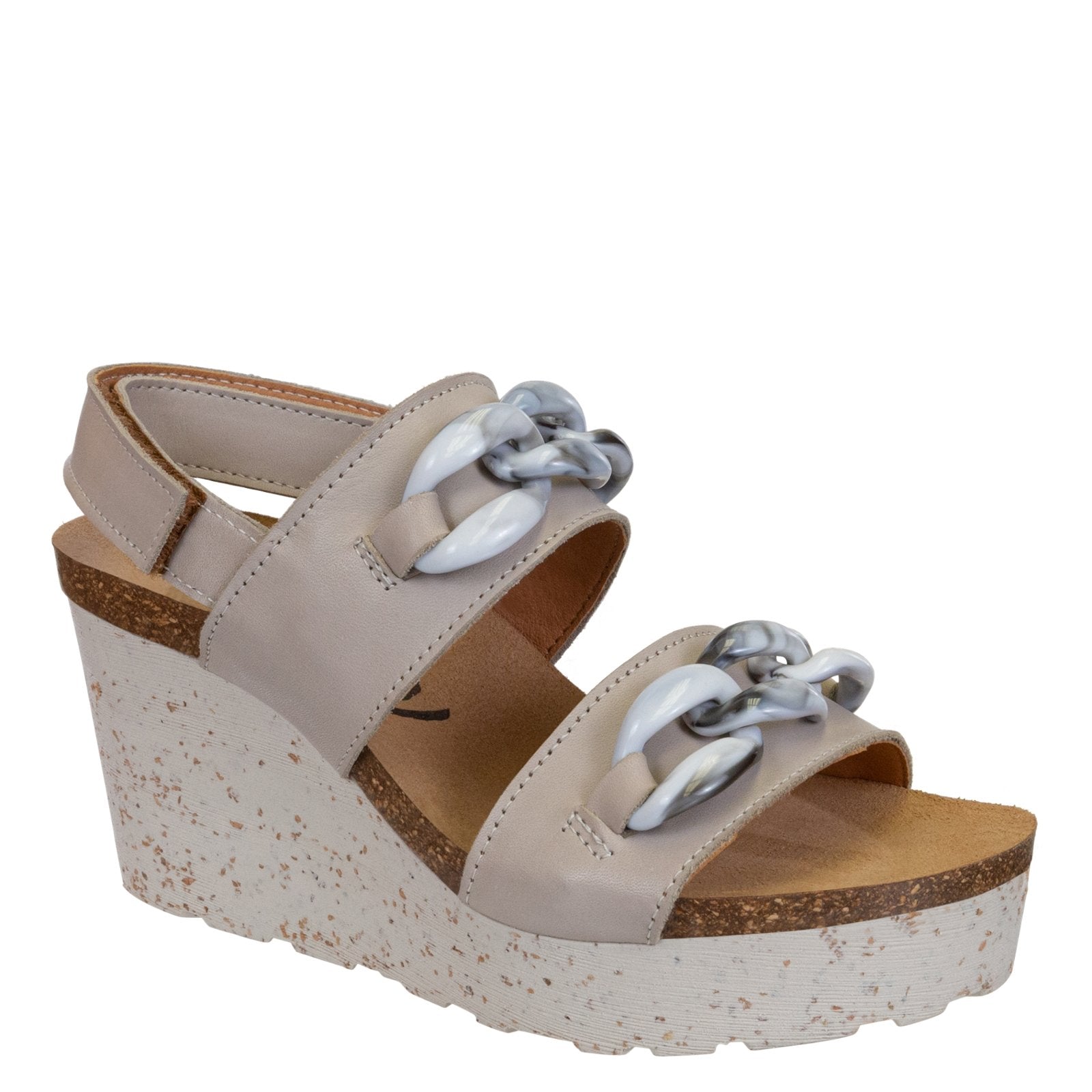 OTBT – FAIR ISLE in GREY Wedge Sandals