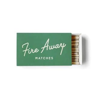 Paddywax: Safety Matches in Green