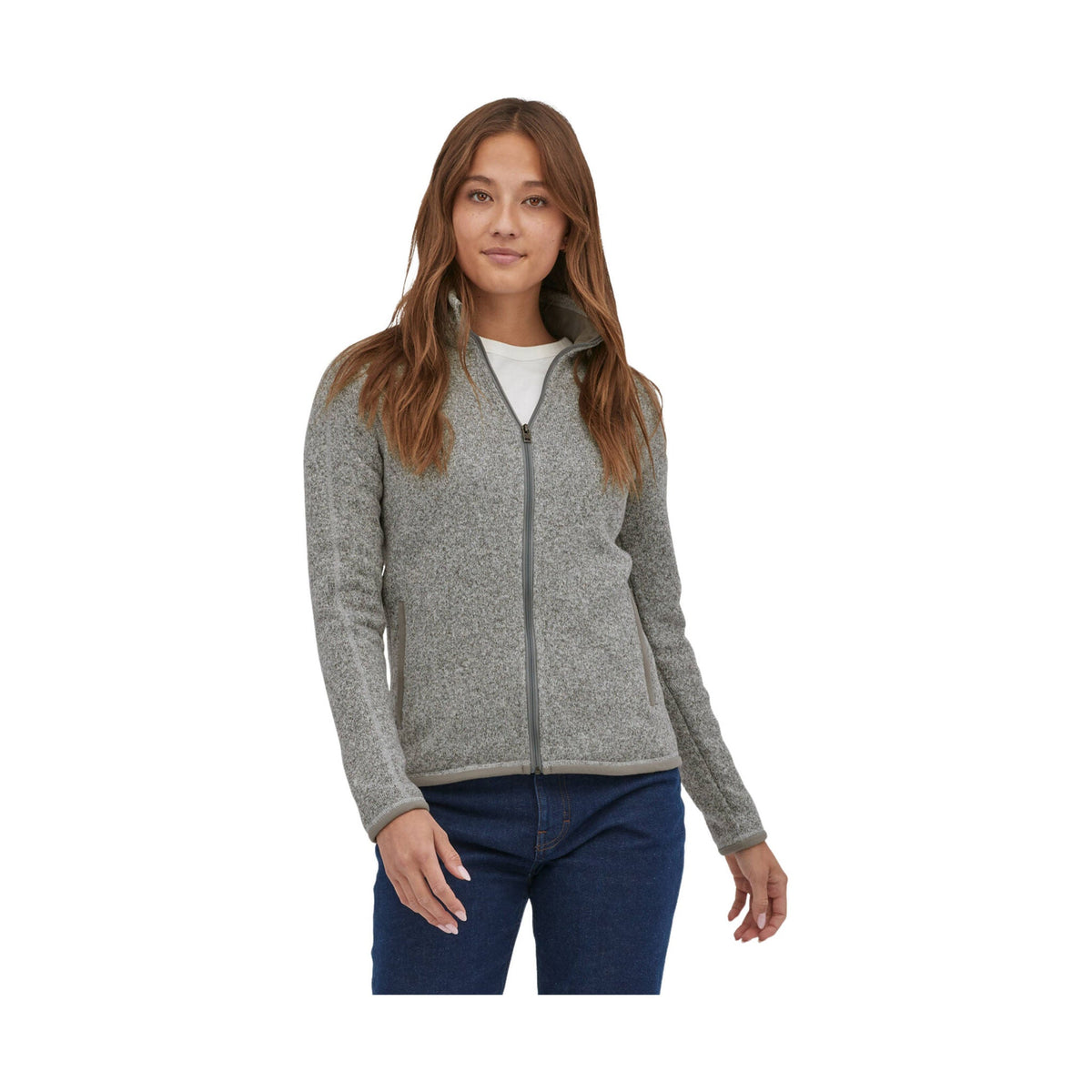 Patagonia Women’s Better Sweater Fleece Jacket – Birch White