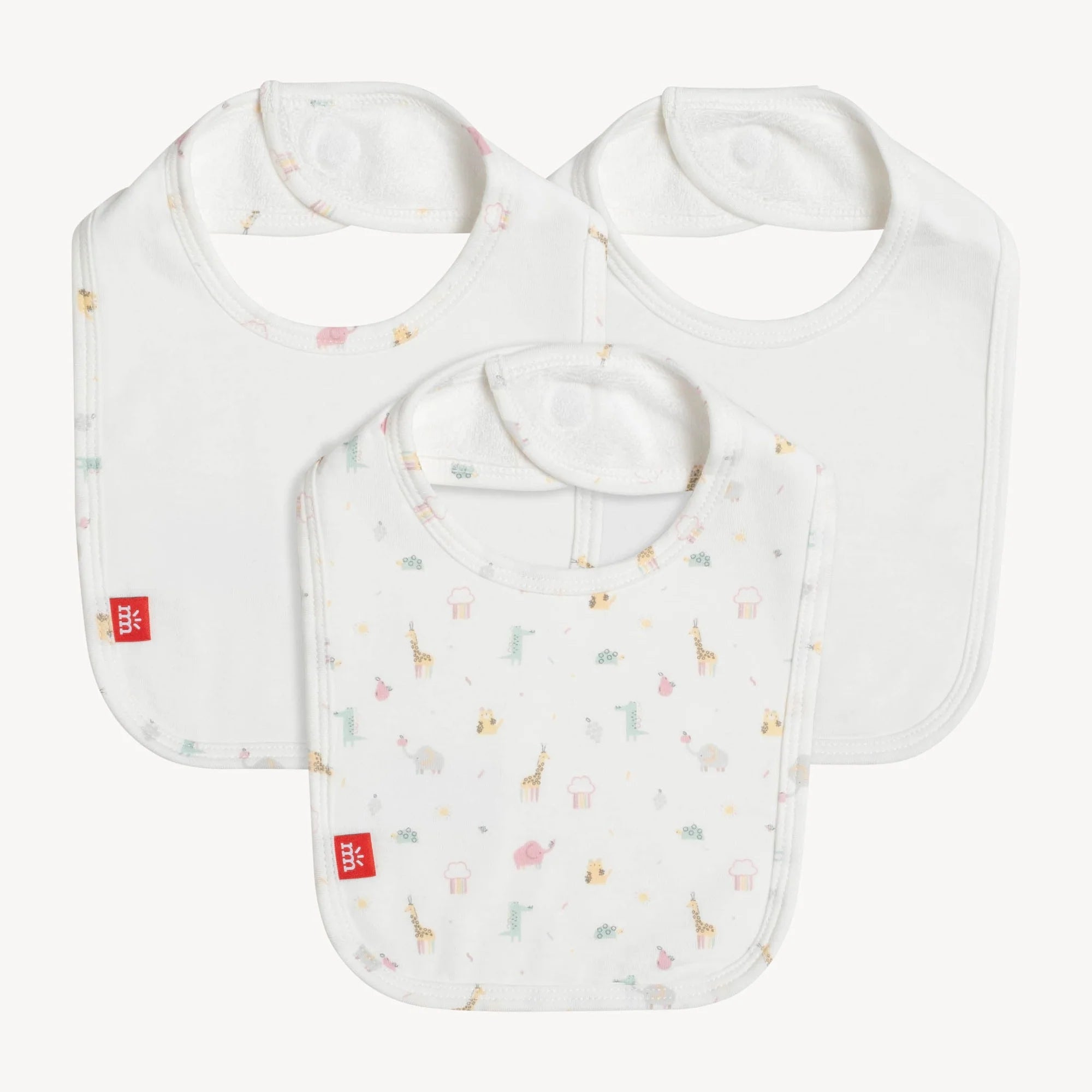 Pink Little Bitty Pretty One Bibs 3-Pack Set