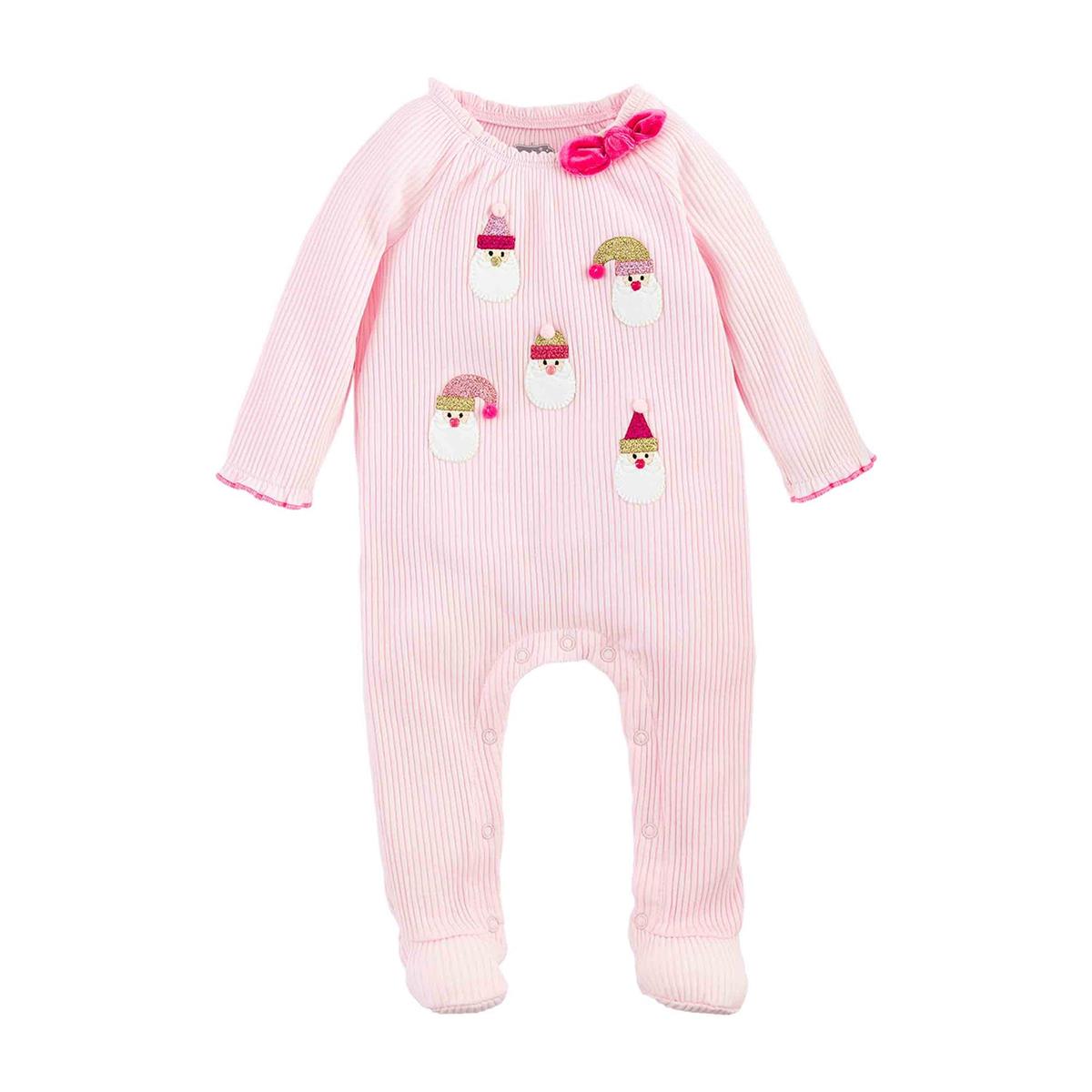 Mud Pie One-Piece Pom-Pom Santa Sleeper