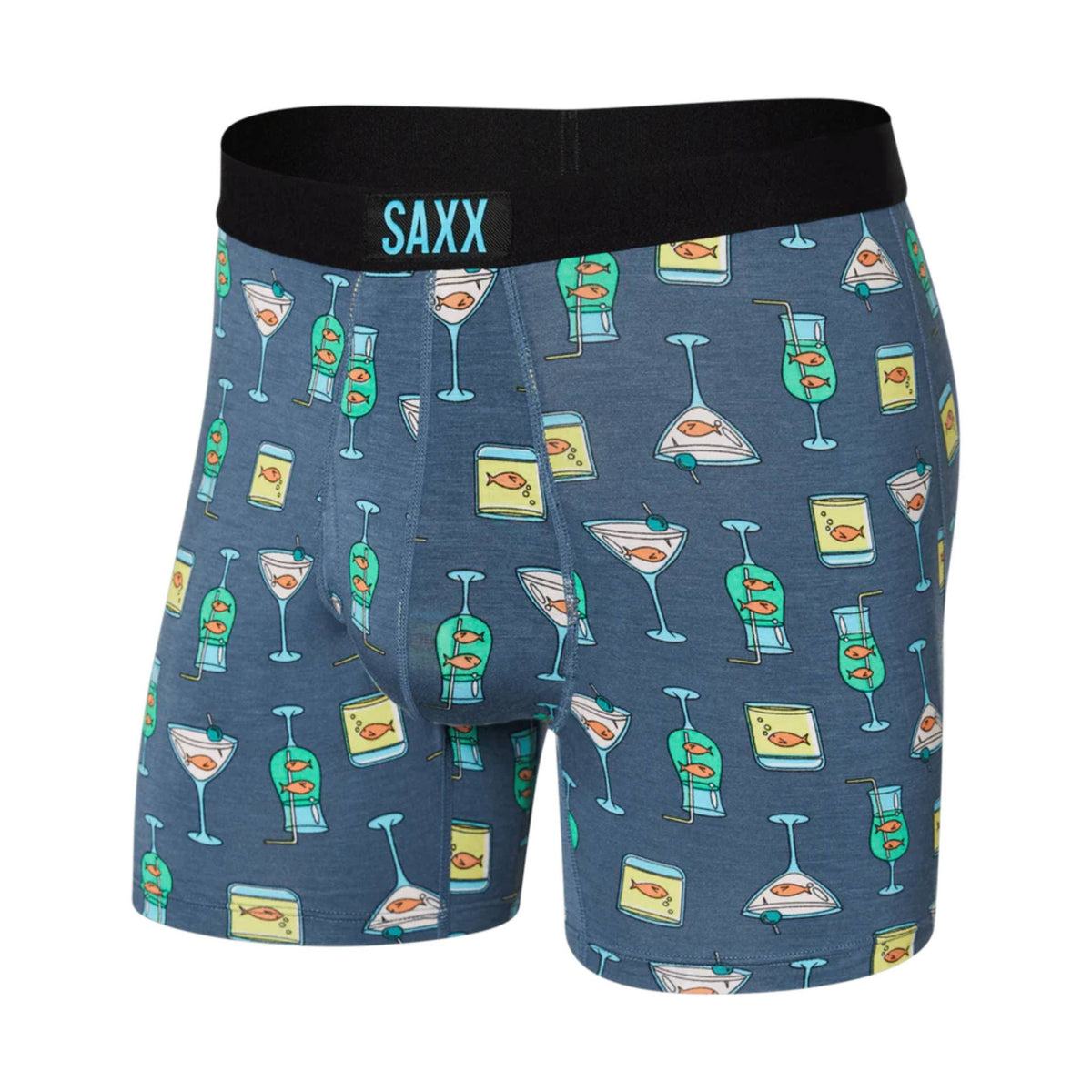 SAXX Men’s Ultra Boxer Brief – Nautical Nightcap