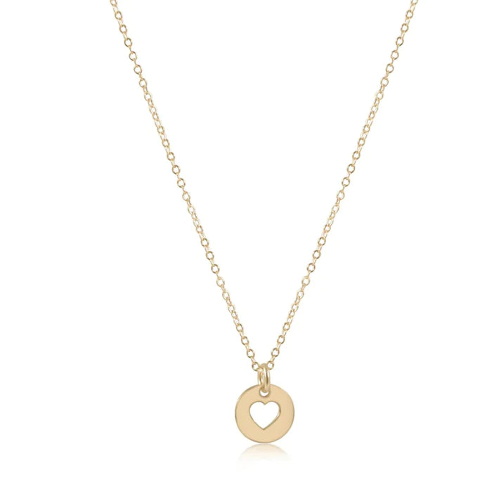 16″ Signature Gold Disc Necklace