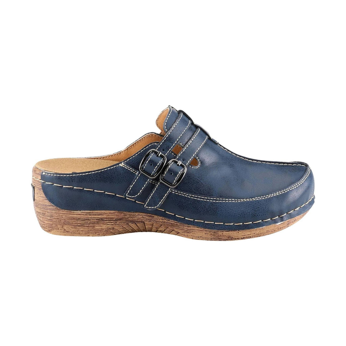 Spring Step Women’s Happy Clogs – Navy