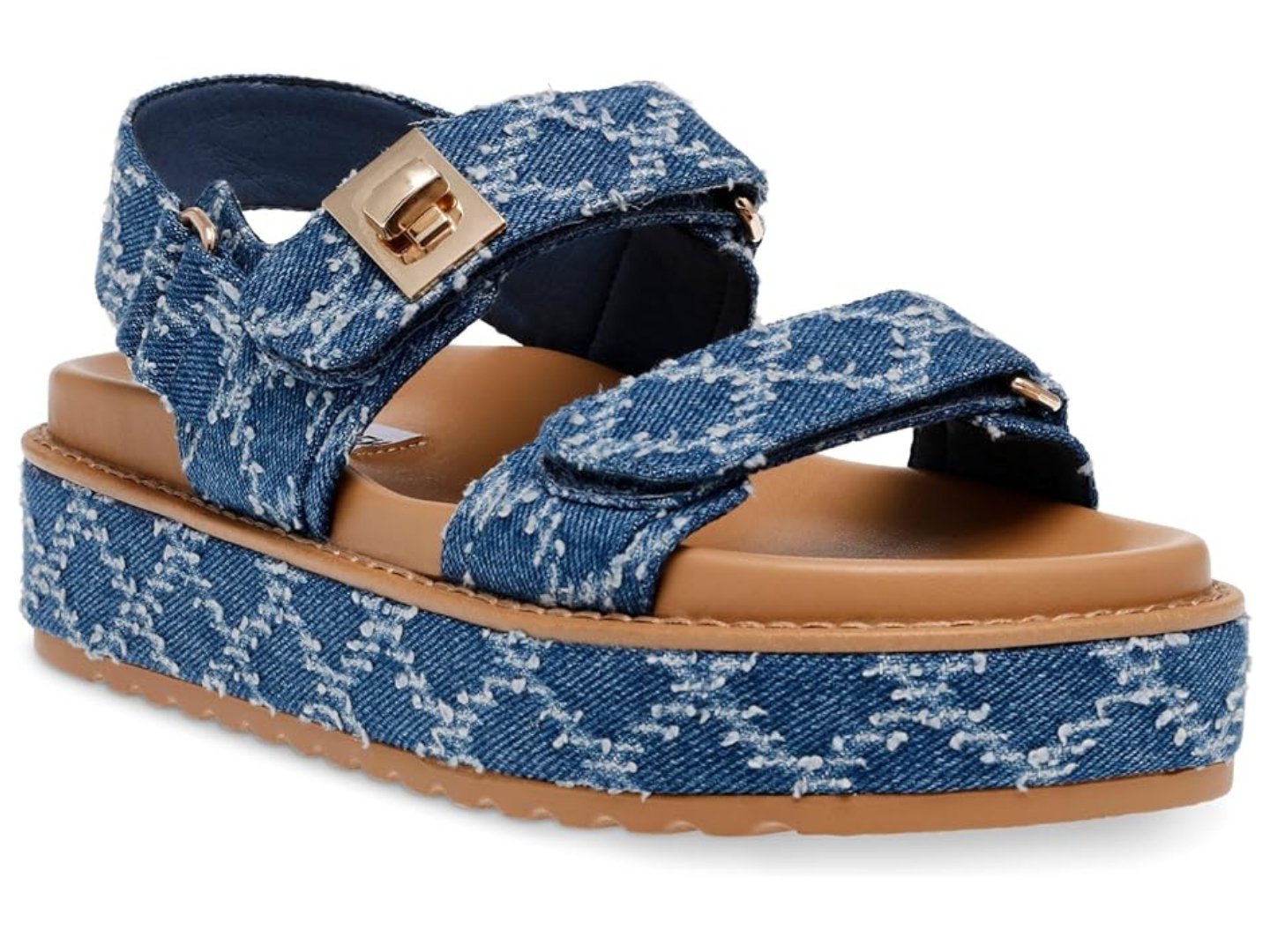 Steve Madden: Big Mona in Denim Multi