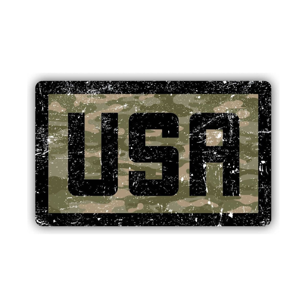 Sticker Northwest Camo USA