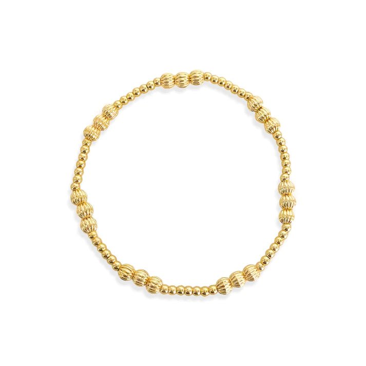 Stretch Bracelet in gold ABR156