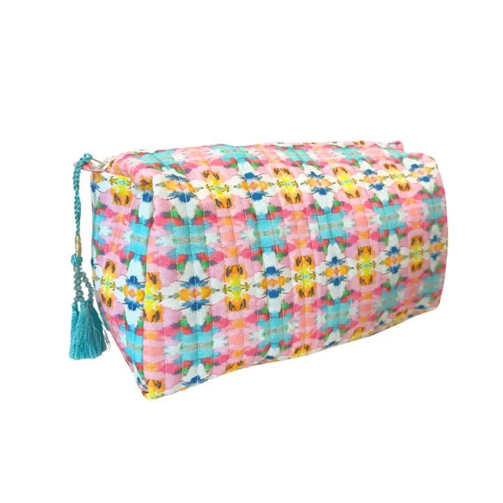 Summer Pink Small Cosmetic Bag