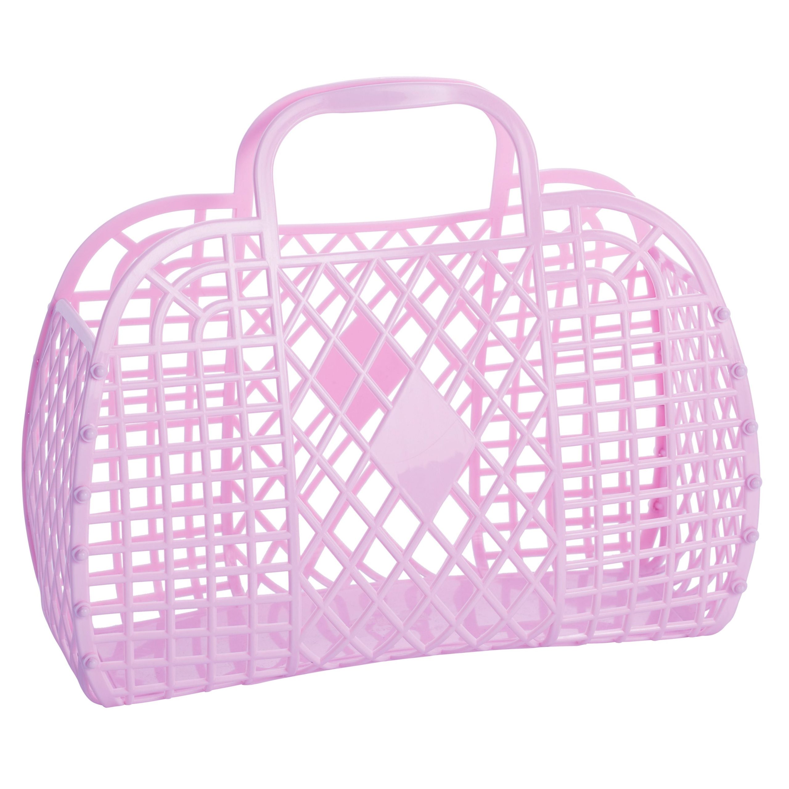 Sunjellies – Large Retro Basket – Lilac