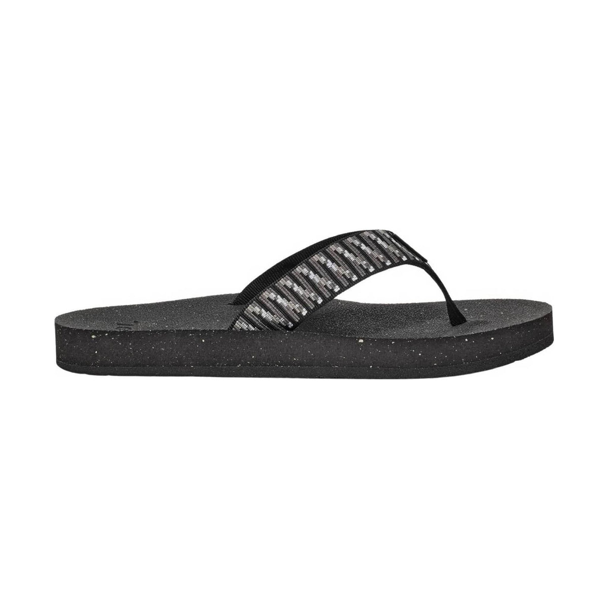 Teva Women’s Reflip Flip Flop – Stacks Black/White