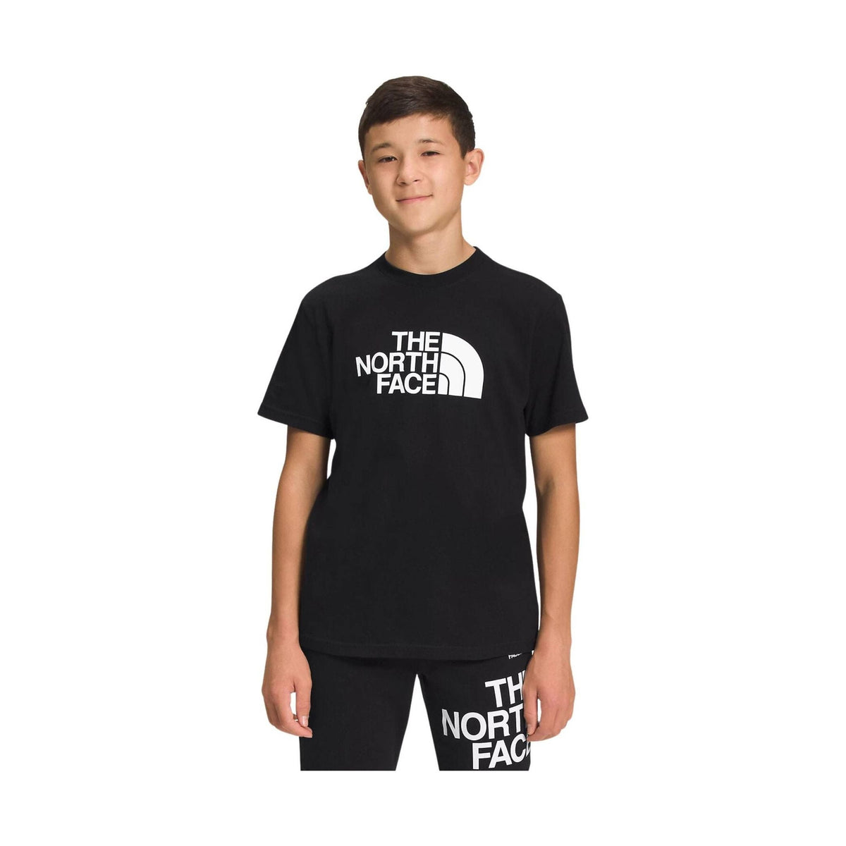 The North Face Kids’ Short Sleeve Graphic Tee – Black/White