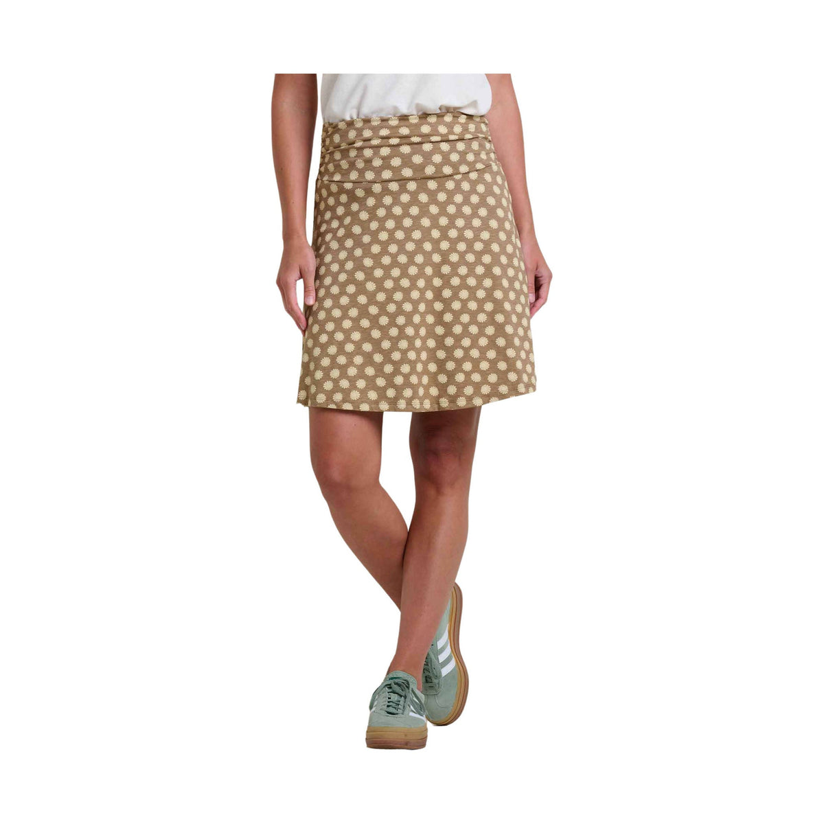 Toad & Co Women’s Chaka Skirt – Honey Brown Floral