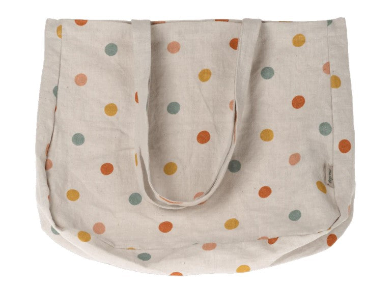 Maileg – Tote Bag, Multi Dots – Small