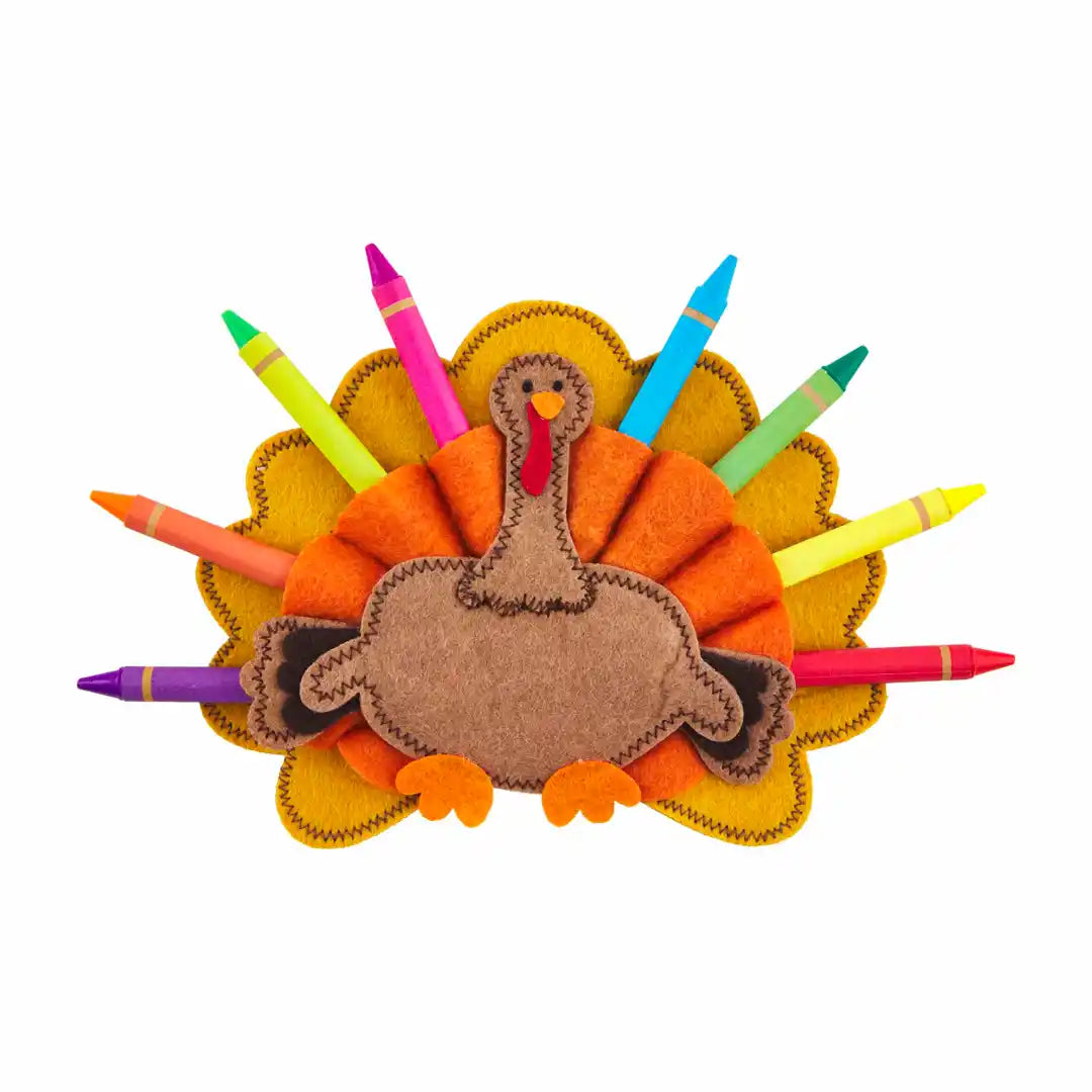 Mud Pie Turkey Crayon Holder