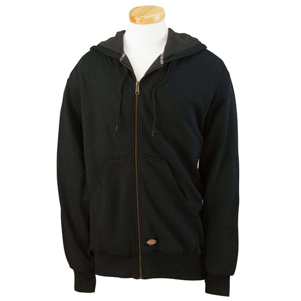 Dickies Men’s Black Thermal-Lined Fleece Jacket